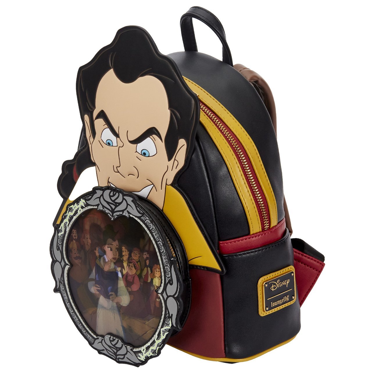 Loungefly x Disney Villains Gaston Mirror Mini Backpack - GeekCore