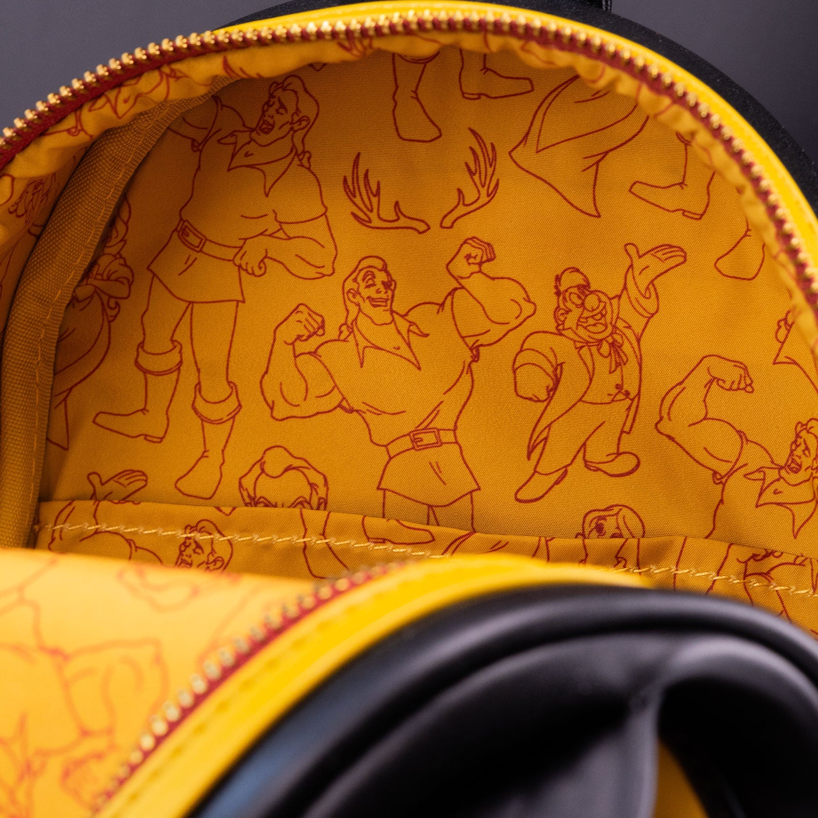 Loungefly x Disney Villains Gaston Mirror Mini Backpack - GeekCore