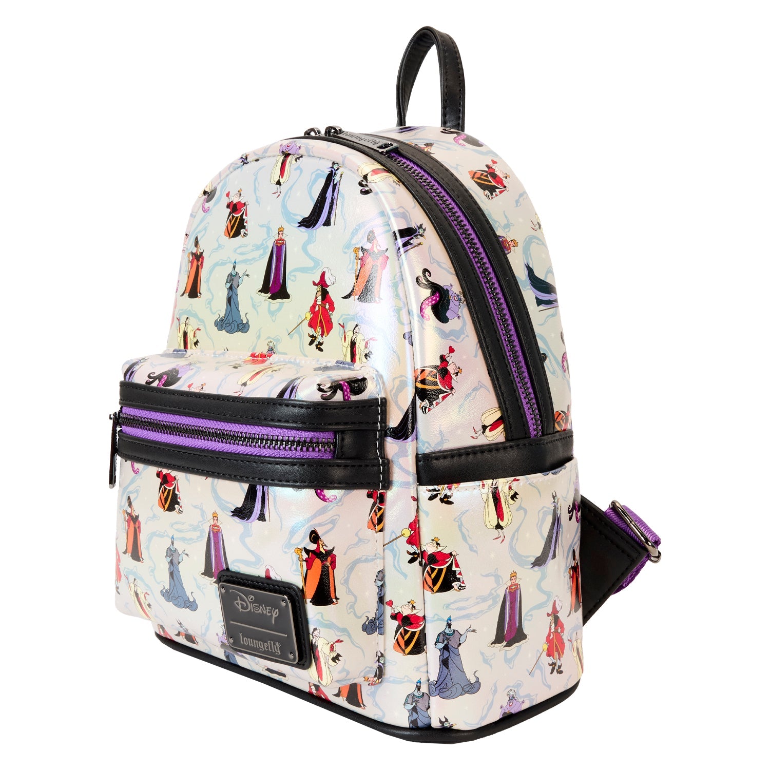 Loungefly x Disney Villains Iridescent Mini Backpack - GeekCore