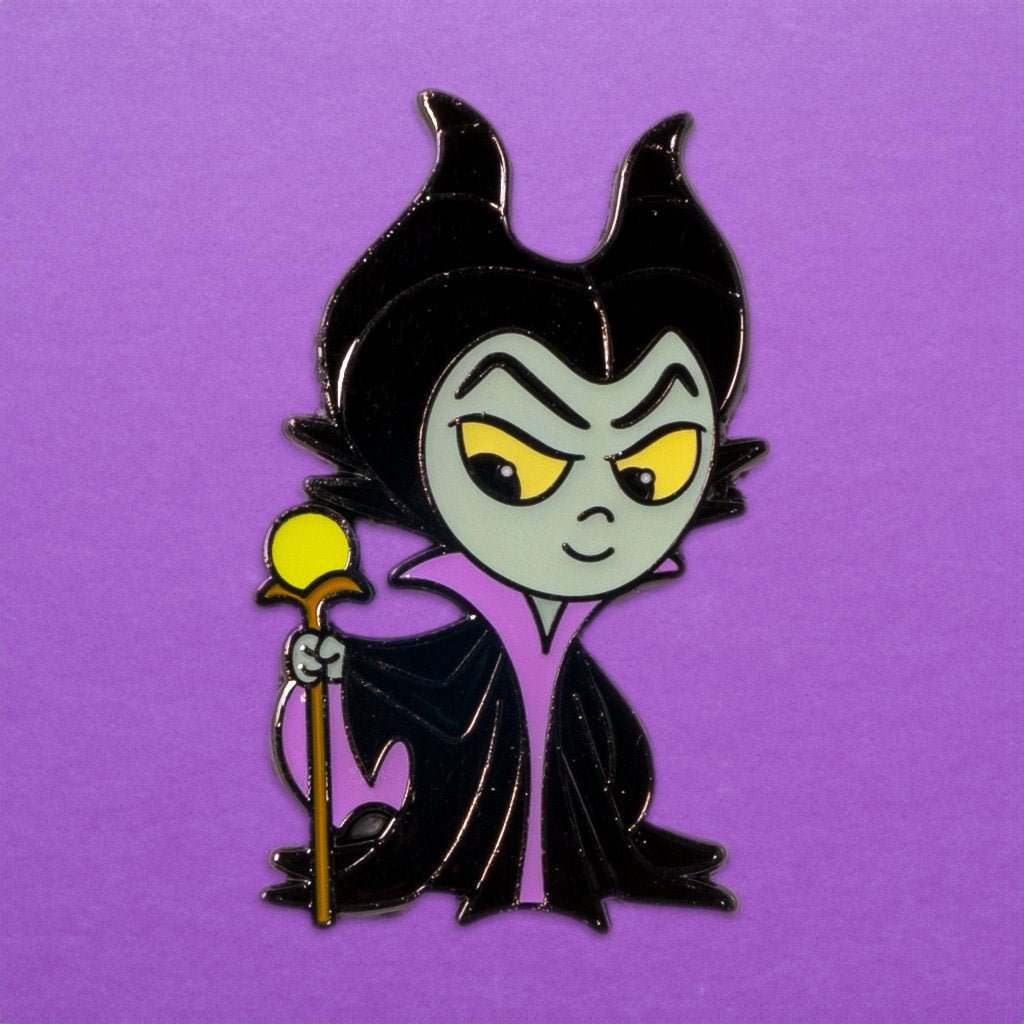 Loungefly x Disney Villains Maleficent Enamel Pin - GeekCore