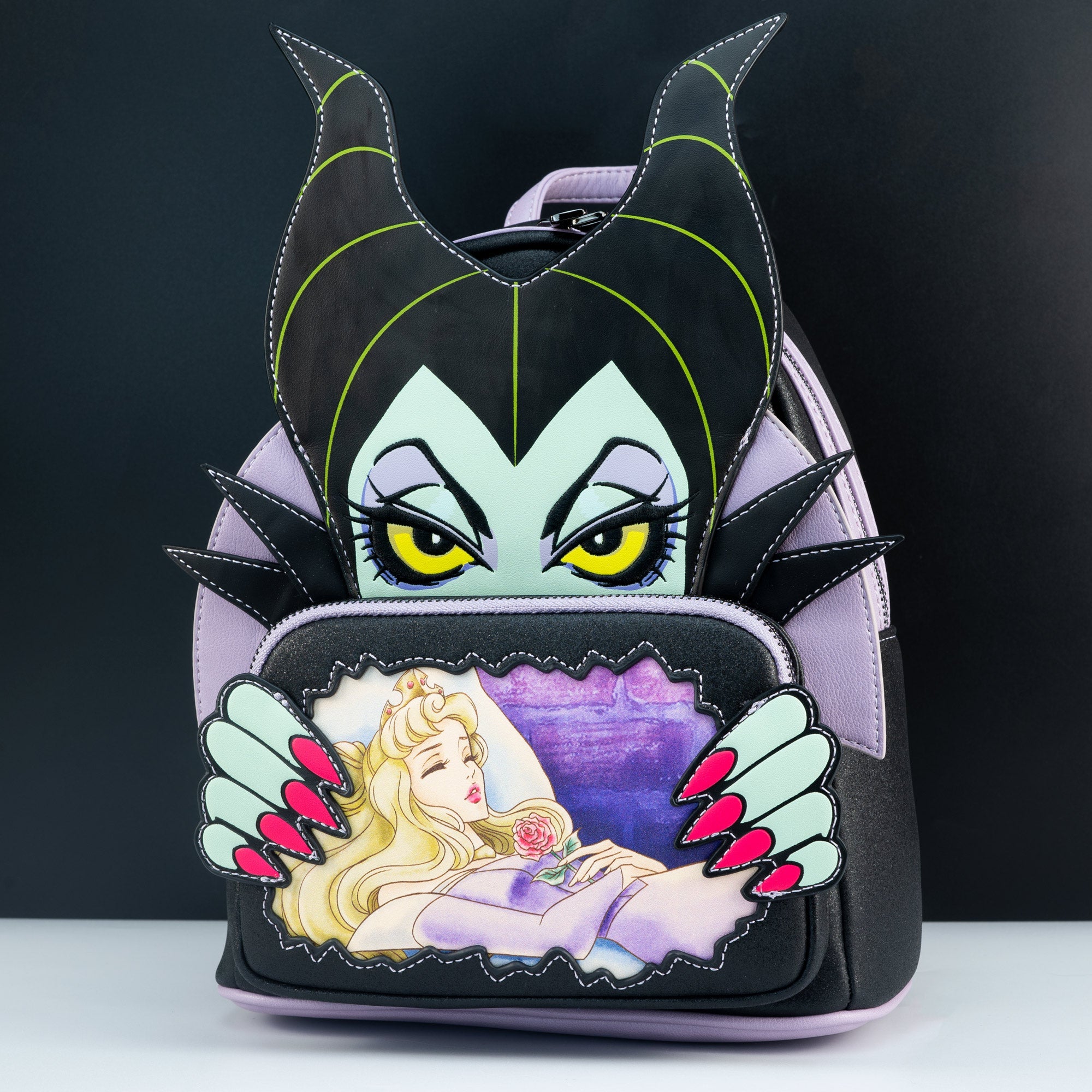 Loungefly x Disney Villains Maleficent Scene Mini Backpack - GeekCore