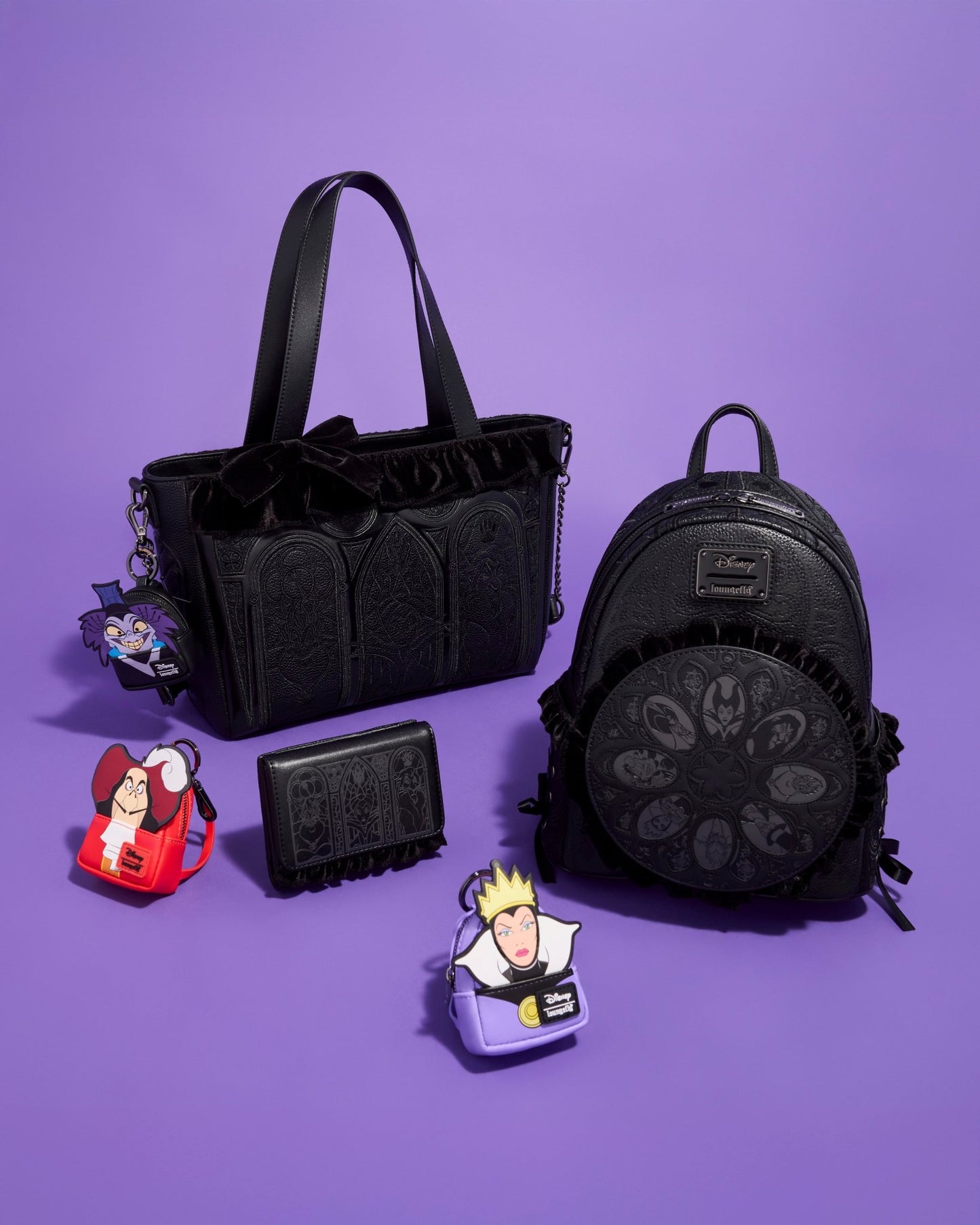 Loungefly x Disney Villains Mystery Mini Backpack Bag Charm - GeekCore