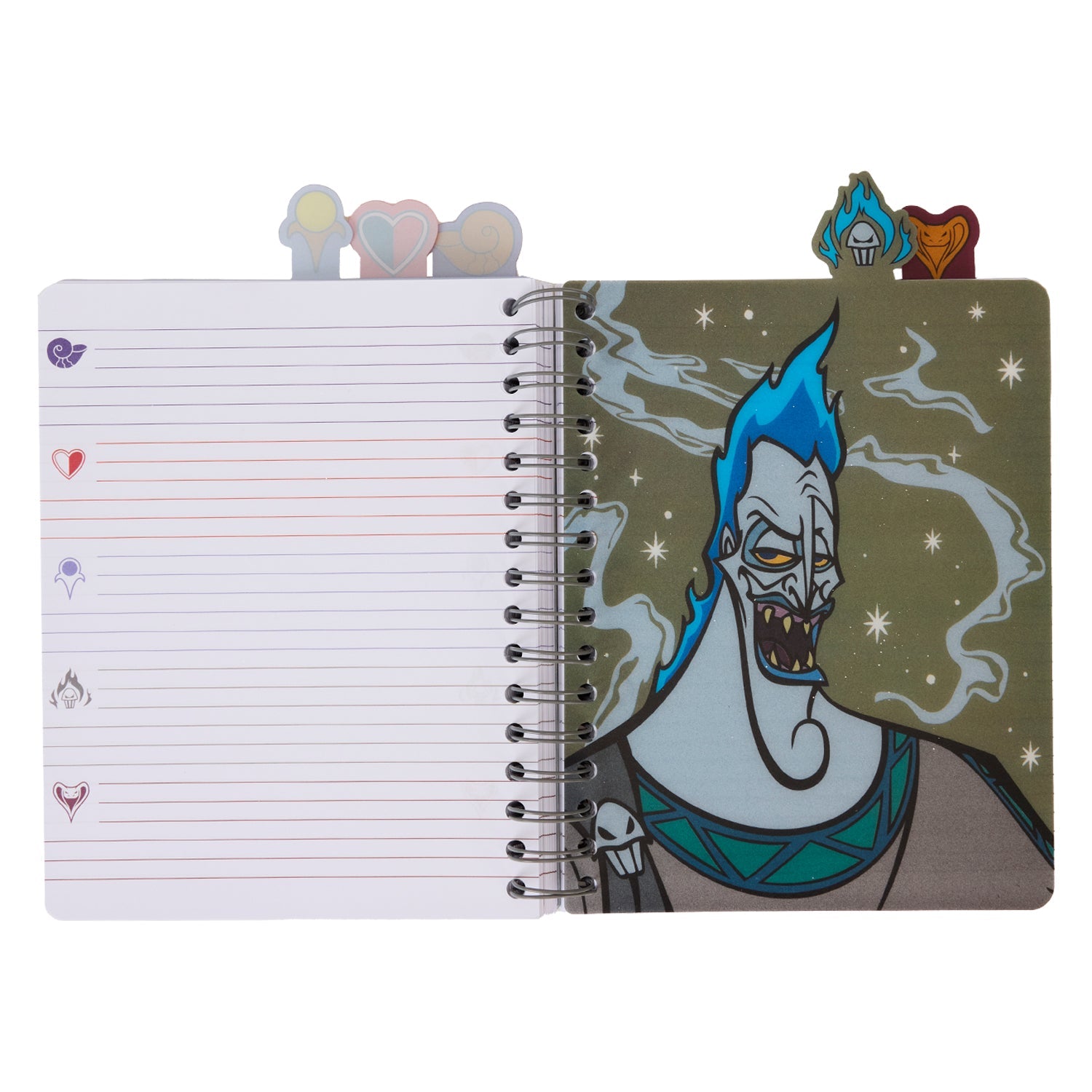 Loungefly x Disney Villains Tab Journal - GeekCore