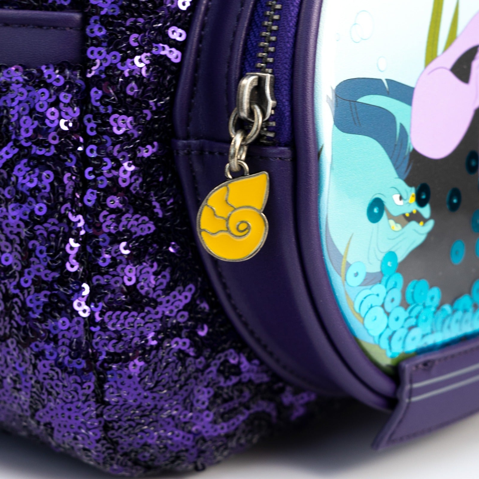 Loungefly x Disney Villains Ursula Sequin Globe Mini Backpack - GeekCore