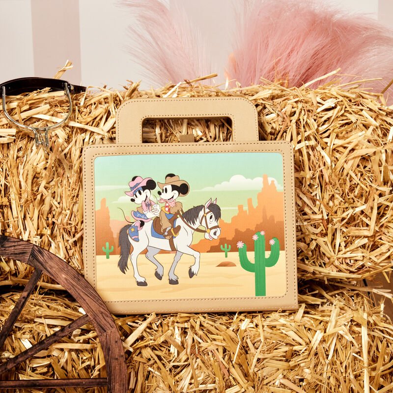 Loungefly x Disney Western Mickey and Minnie Lunchbox Journal - GeekCore