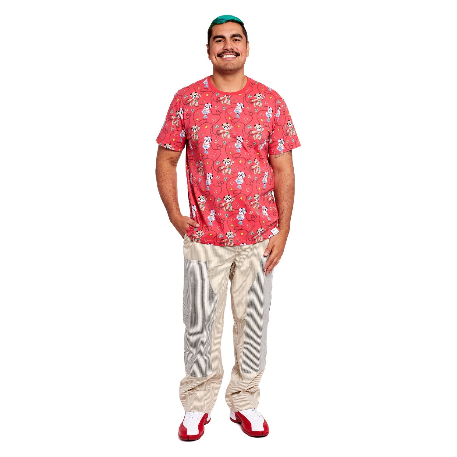 Loungefly x Disney Western Mickey and Minnie Unisex T - Shirt - GeekCore