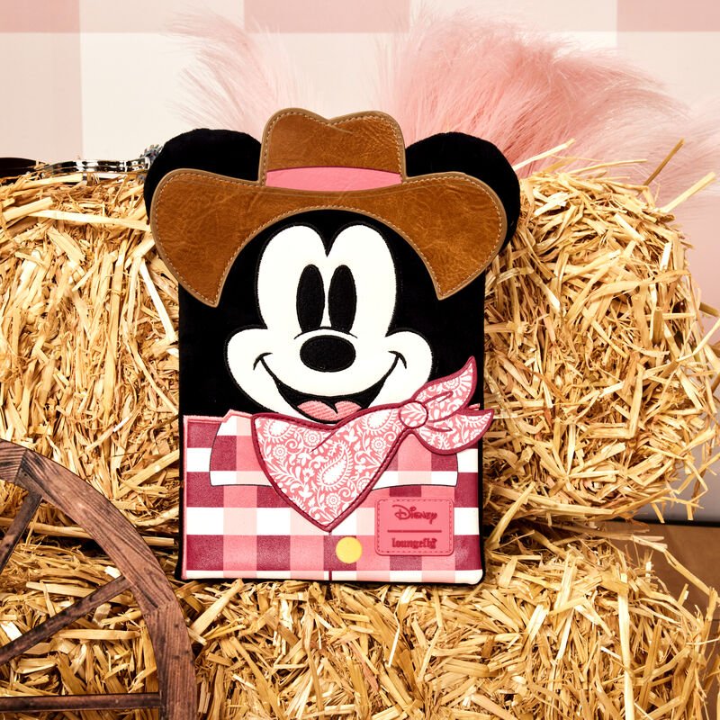 Loungefly x Disney Western Mickey Mouse Plush Journal - GeekCore