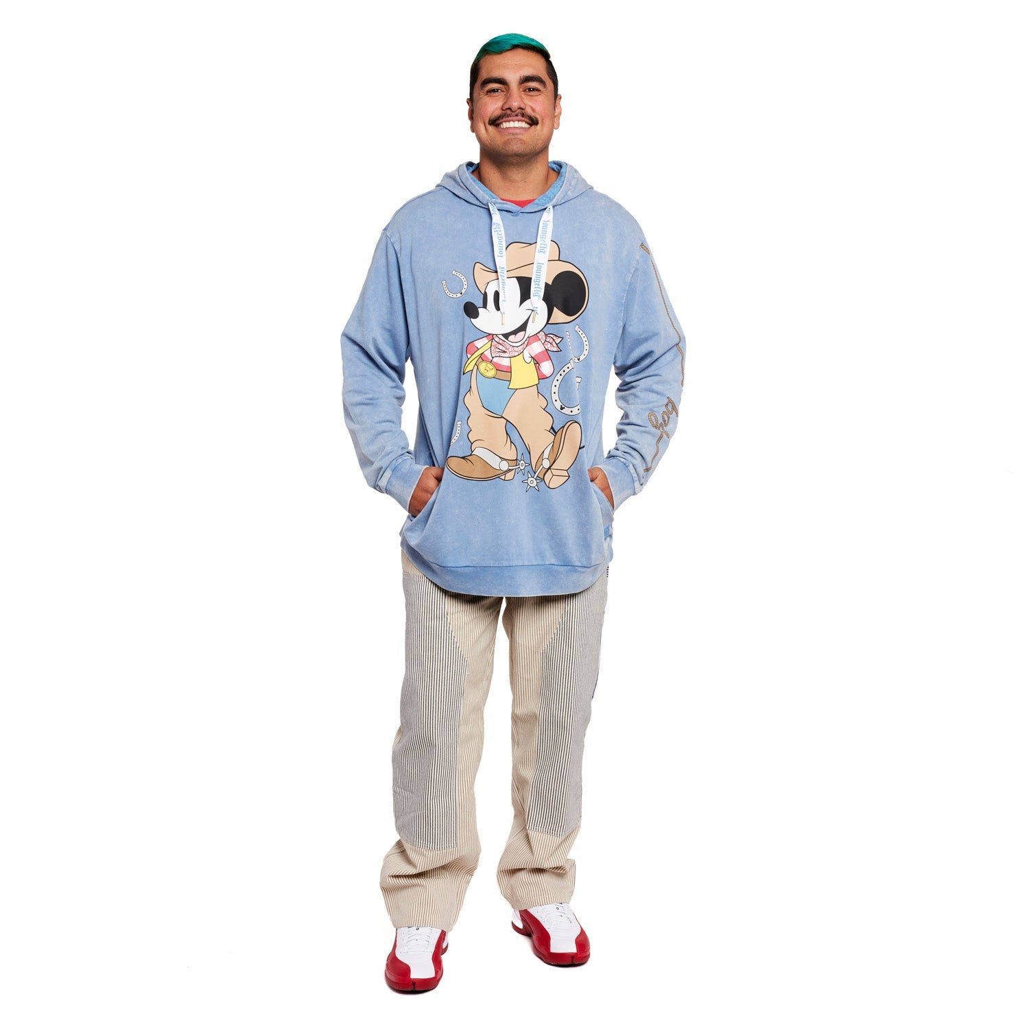 Loungefly x Disney Western Mickey Mouse Unisex Hoodie - GeekCore