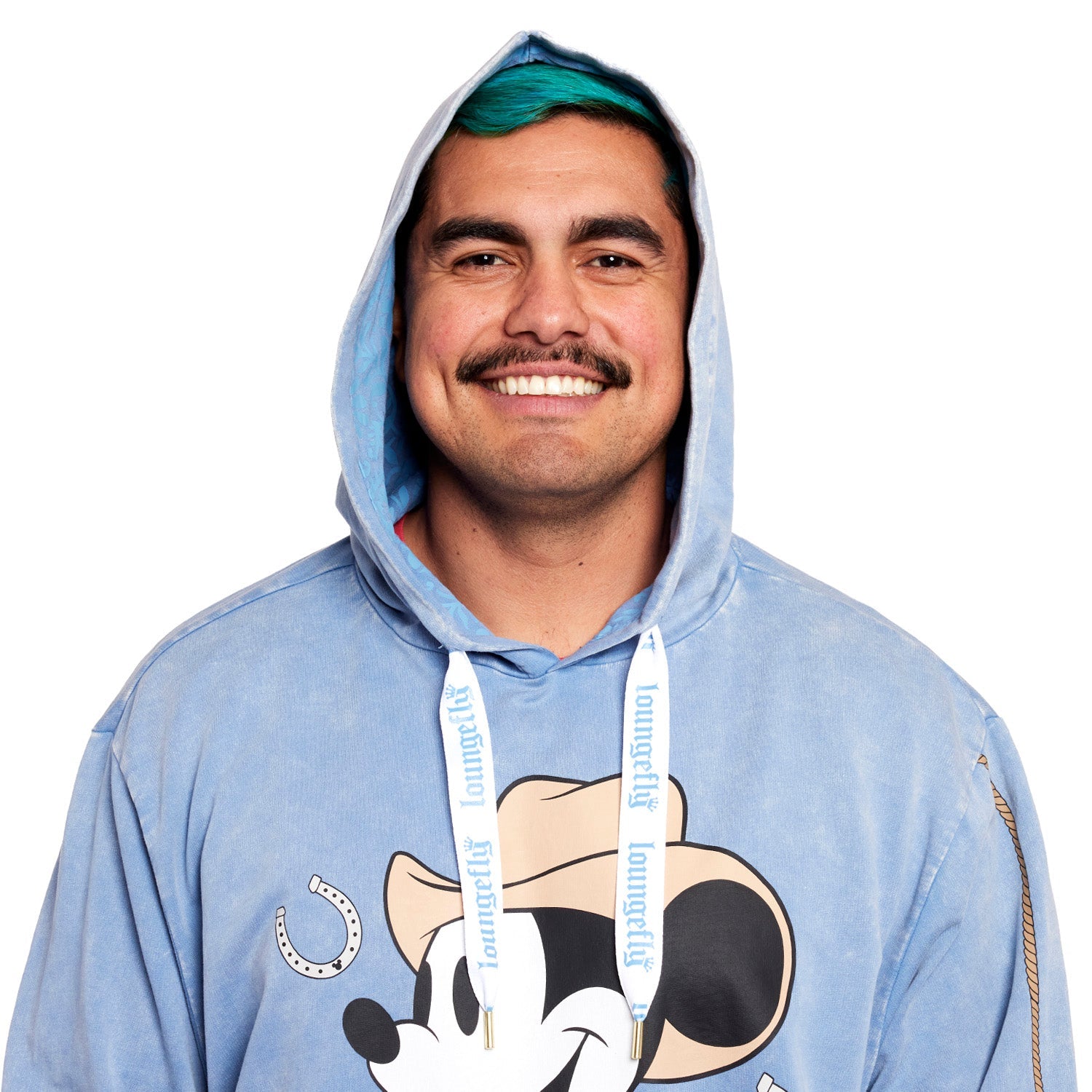 Loungefly x Disney Western Mickey Mouse Unisex Hoodie - GeekCore