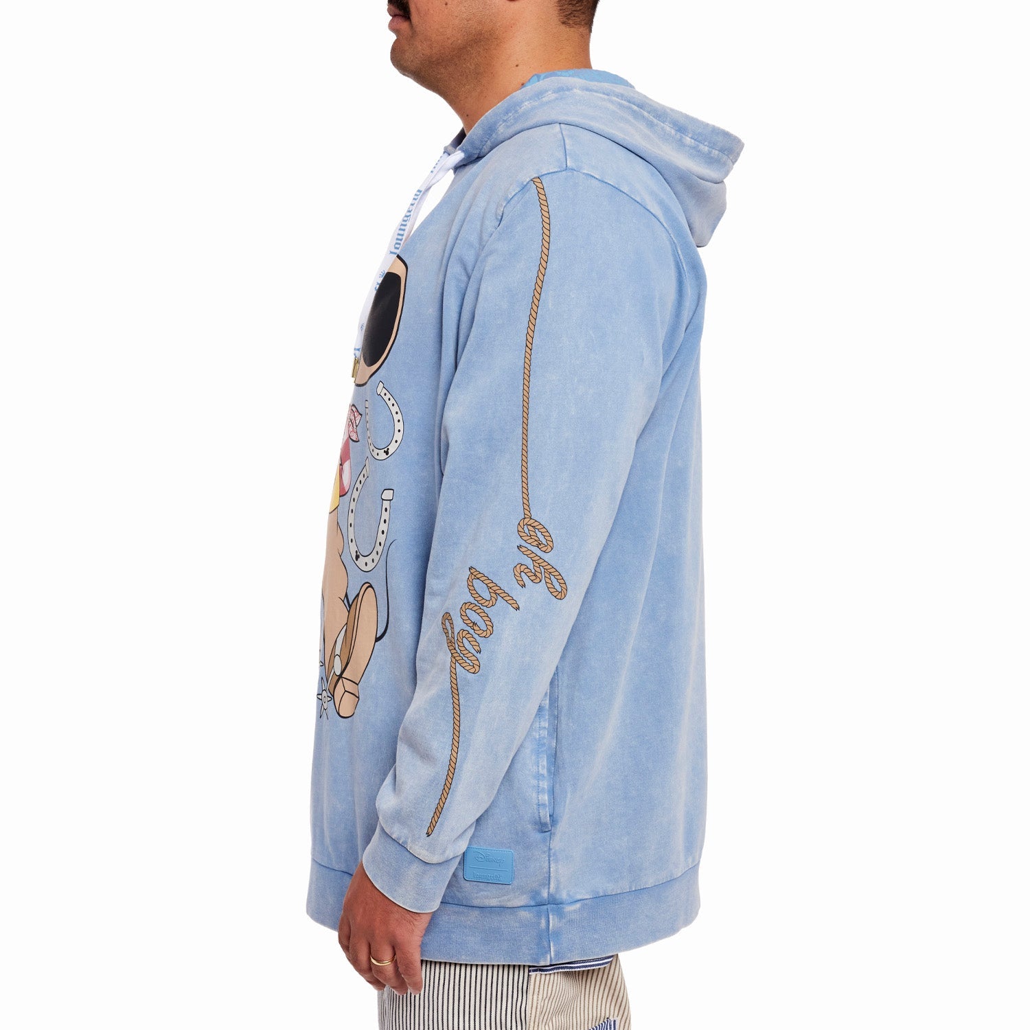 Loungefly x Disney Western Mickey Mouse Unisex Hoodie - GeekCore