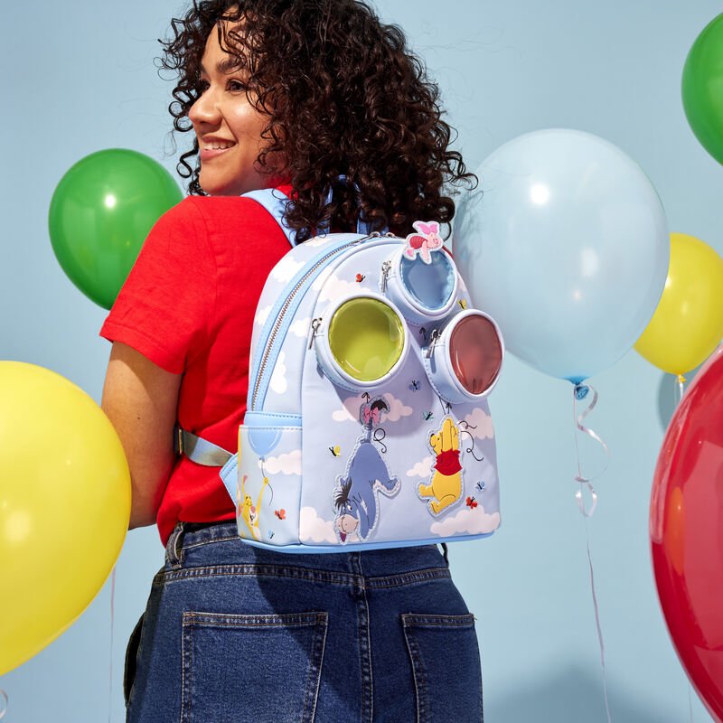 Loungefly x Disney Winnie the Pooh Balloons Mini Backpack - GeekCore