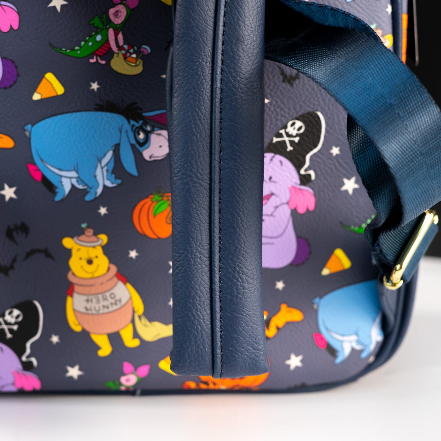 Loungefly x Disney Winnie the Pooh Characters at Halloween AOP Mini Backpack - GeekCore