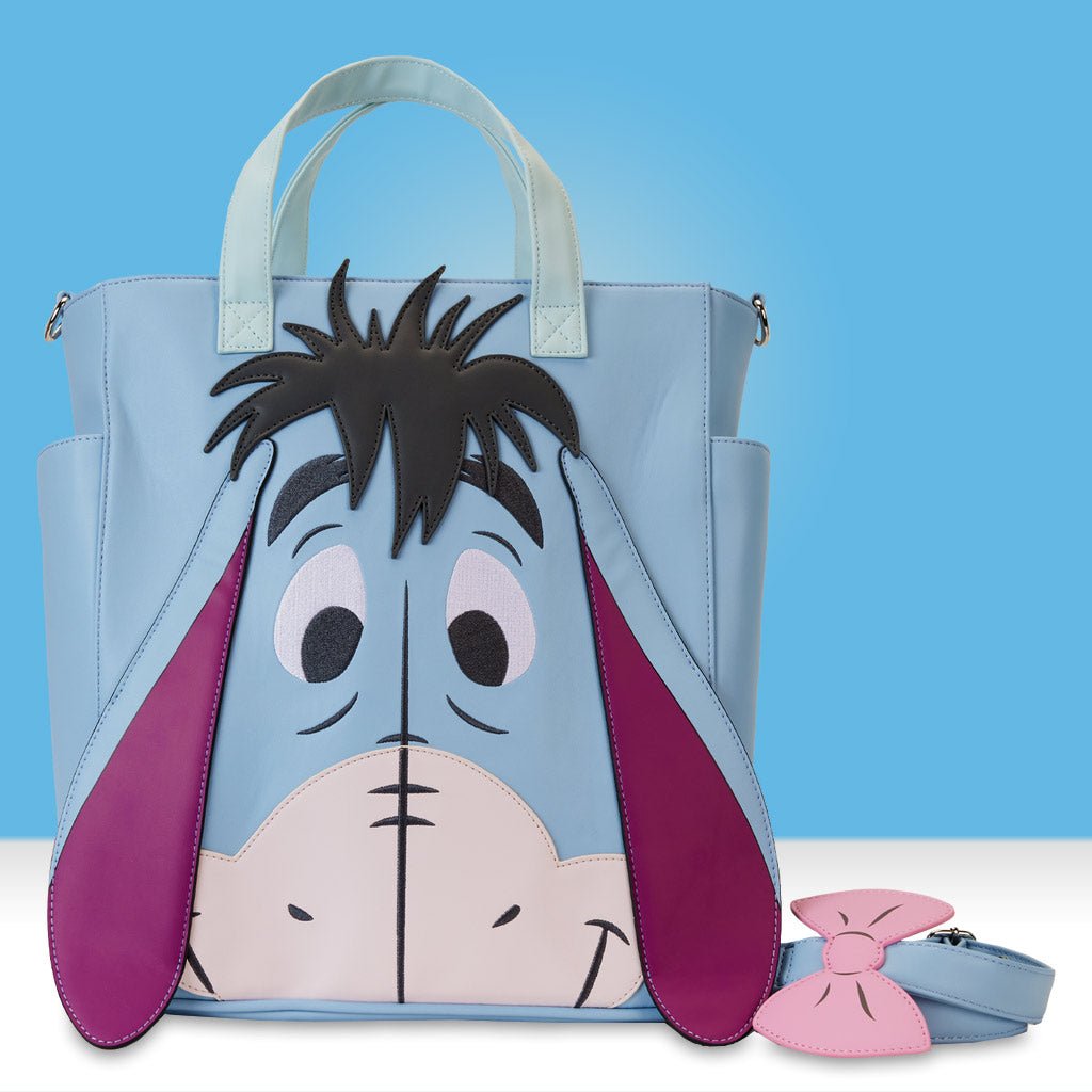 Loungefly x Disney Winnie the Pooh Eeyore Convertible Tote Bag - GeekCore