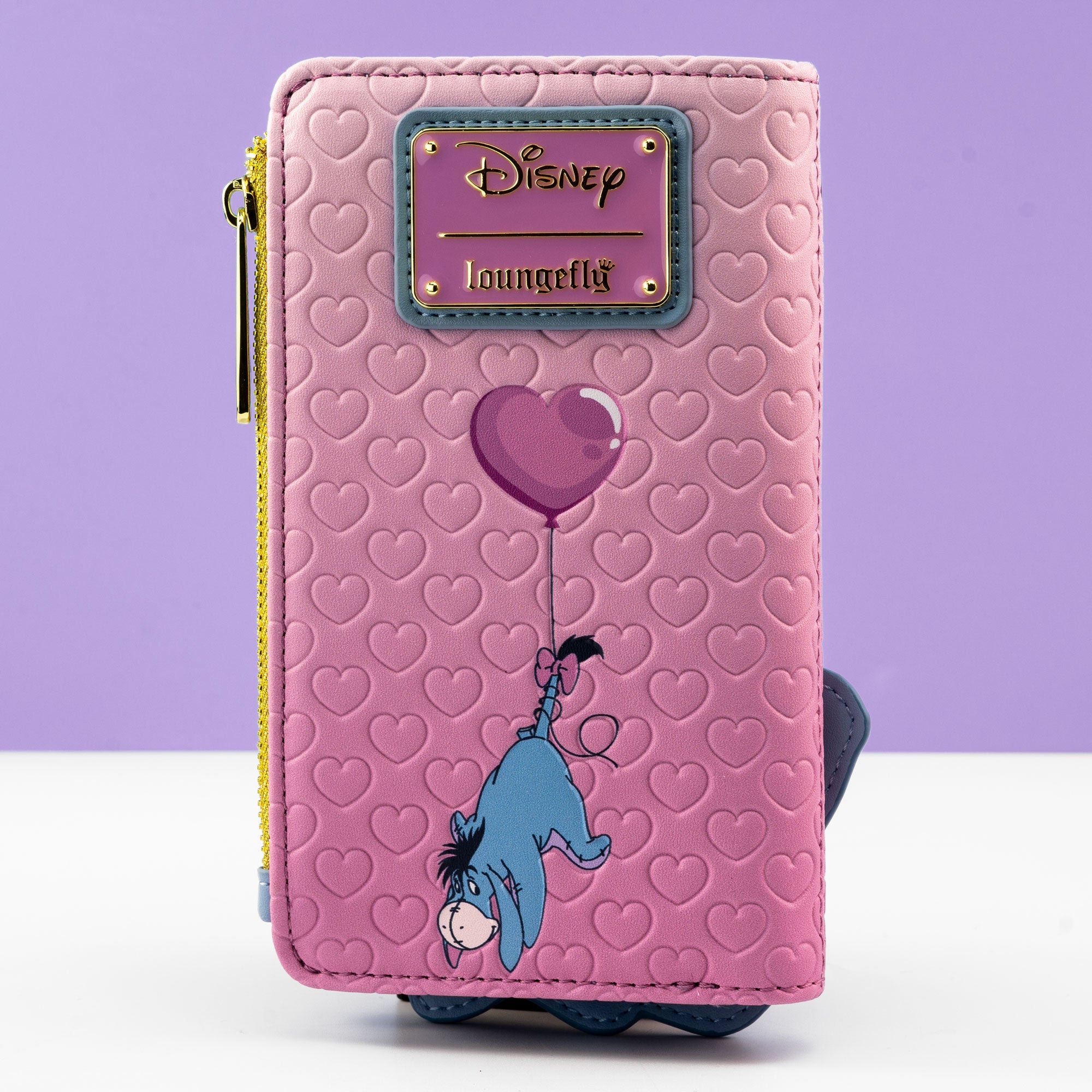 Loungefly x Disney Winnie the Pooh Eeyore Heart Balloons Wallet - GeekCore