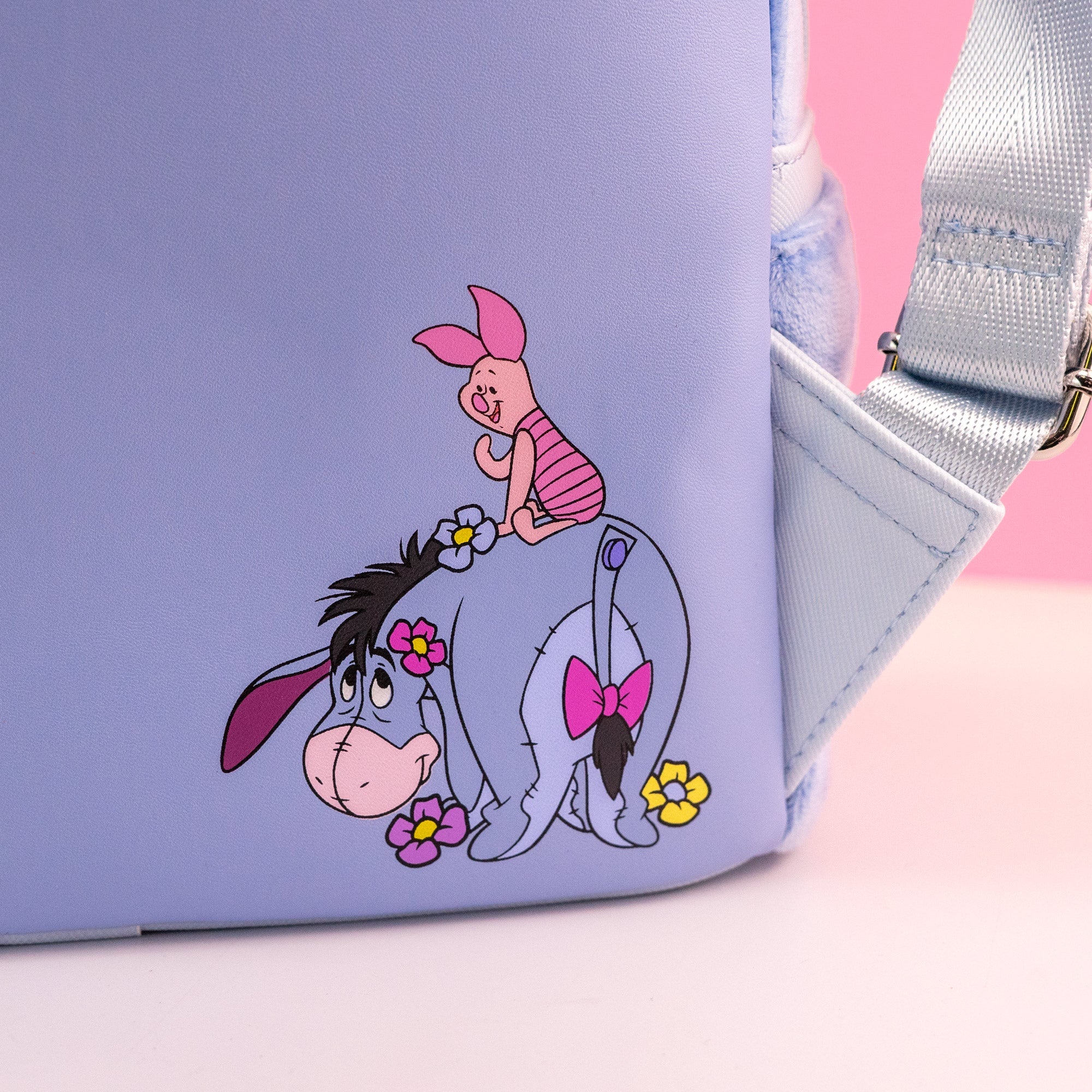 Loungefly x Disney Winnie the Pooh Eeyore & Piglet Plush Mini Backpack - GeekCore