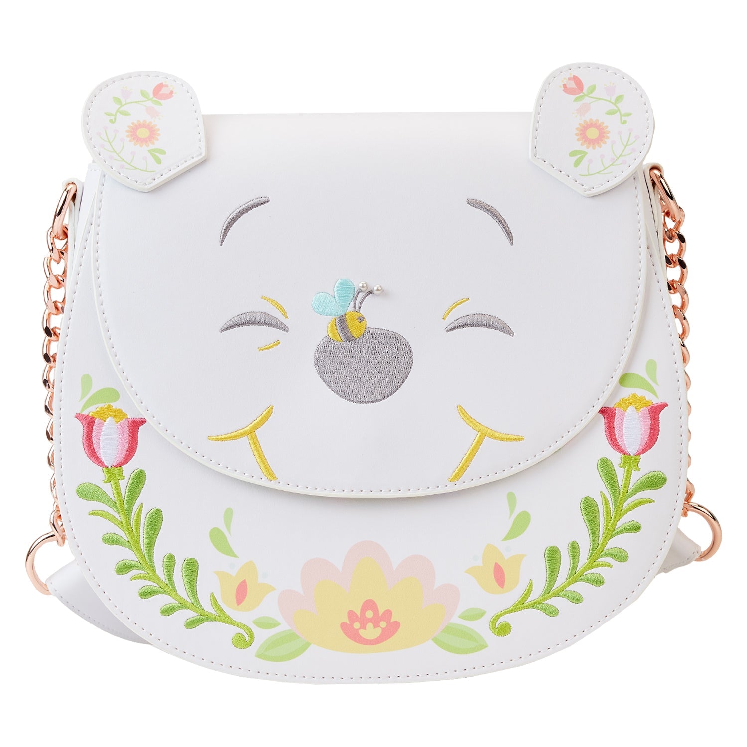 Loungefly x Disney Winnie the Pooh Floral Crossbody Bag - GeekCore