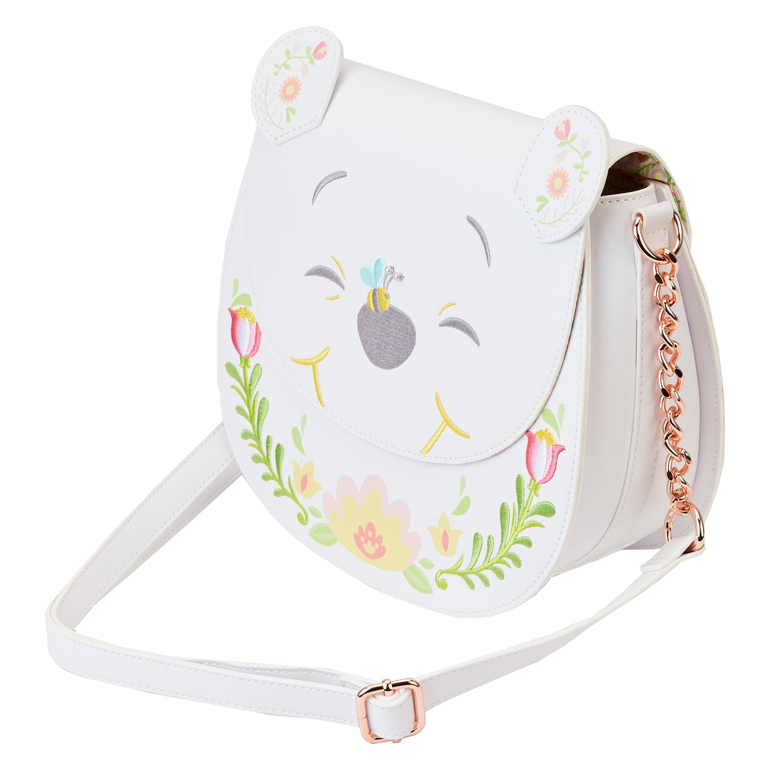 Loungefly x Disney Winnie the Pooh Floral Crossbody Bag - GeekCore