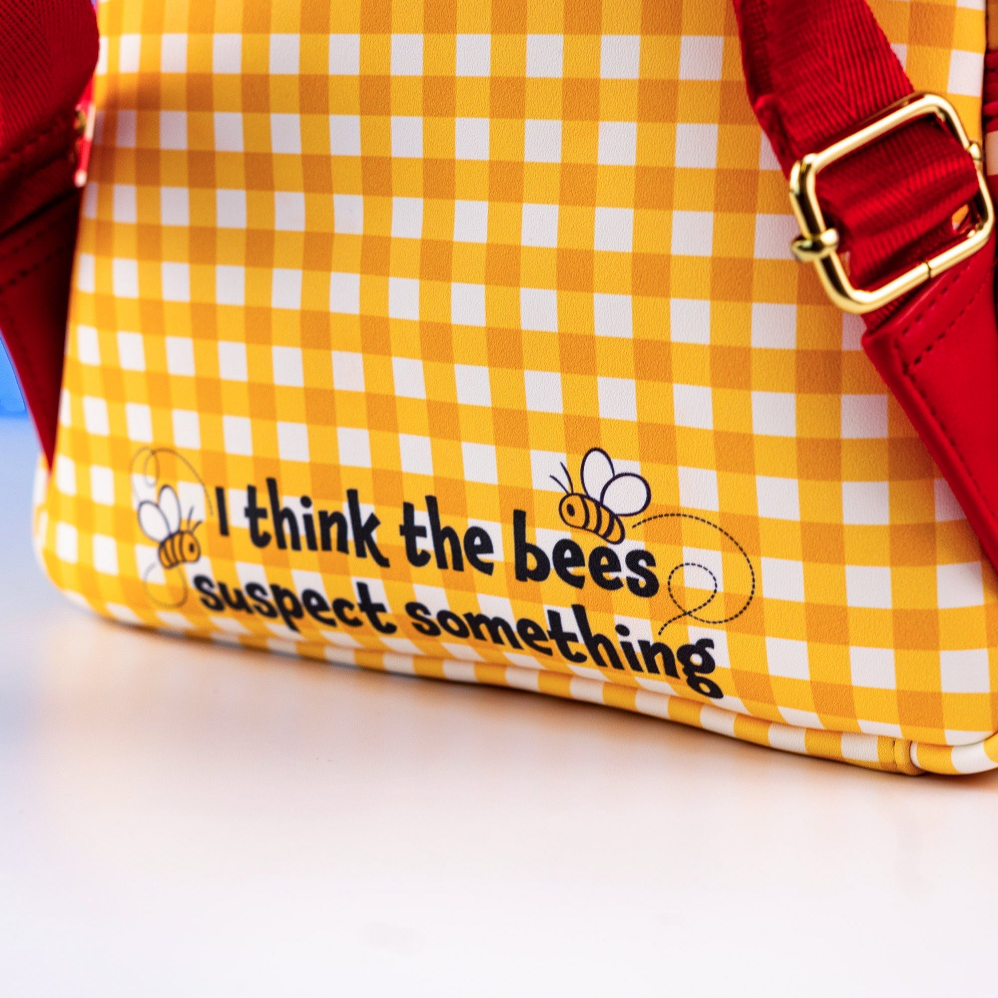 Loungefly x Disney Winnie the Pooh Gingham Mini Backpack - GeekCore