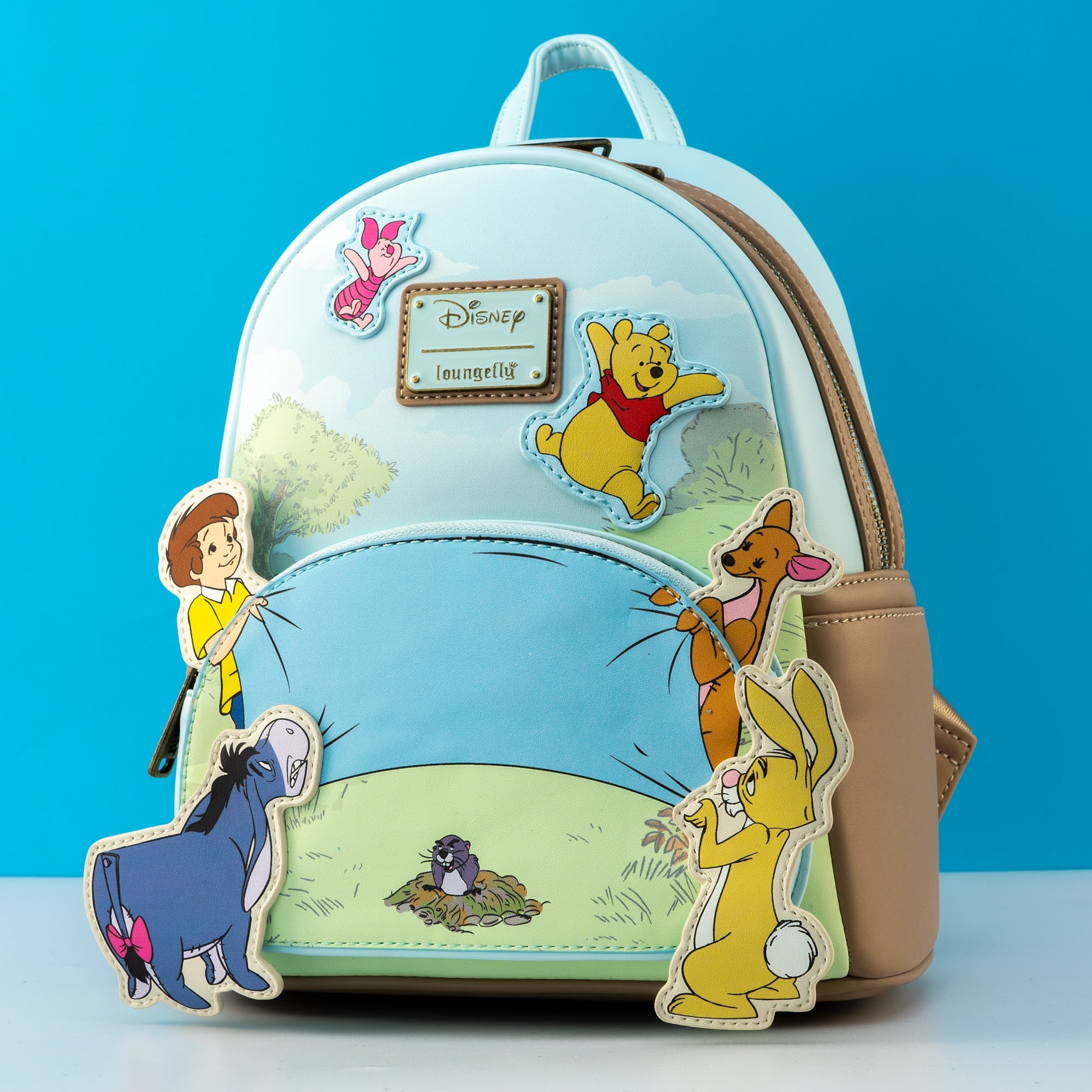 Loungefly x Disney Winnie the Pooh Jumping For Joy Mini Backpack - GeekCore