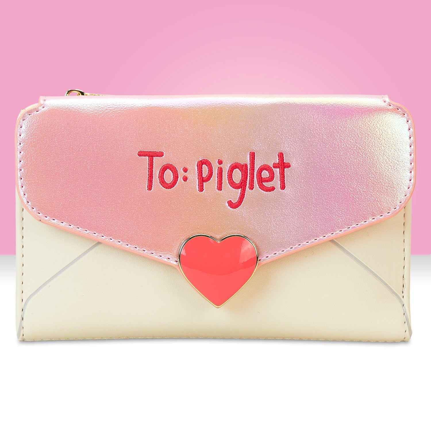 Loungefly x Disney Winnie the Pooh Love Letter Flap Wallet - GeekCore