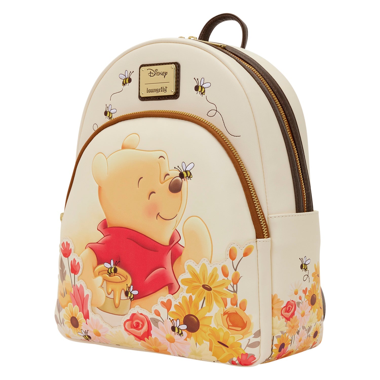 Loungefly x Disney Winnie The Pooh Mid - Size Backpack - GeekCore