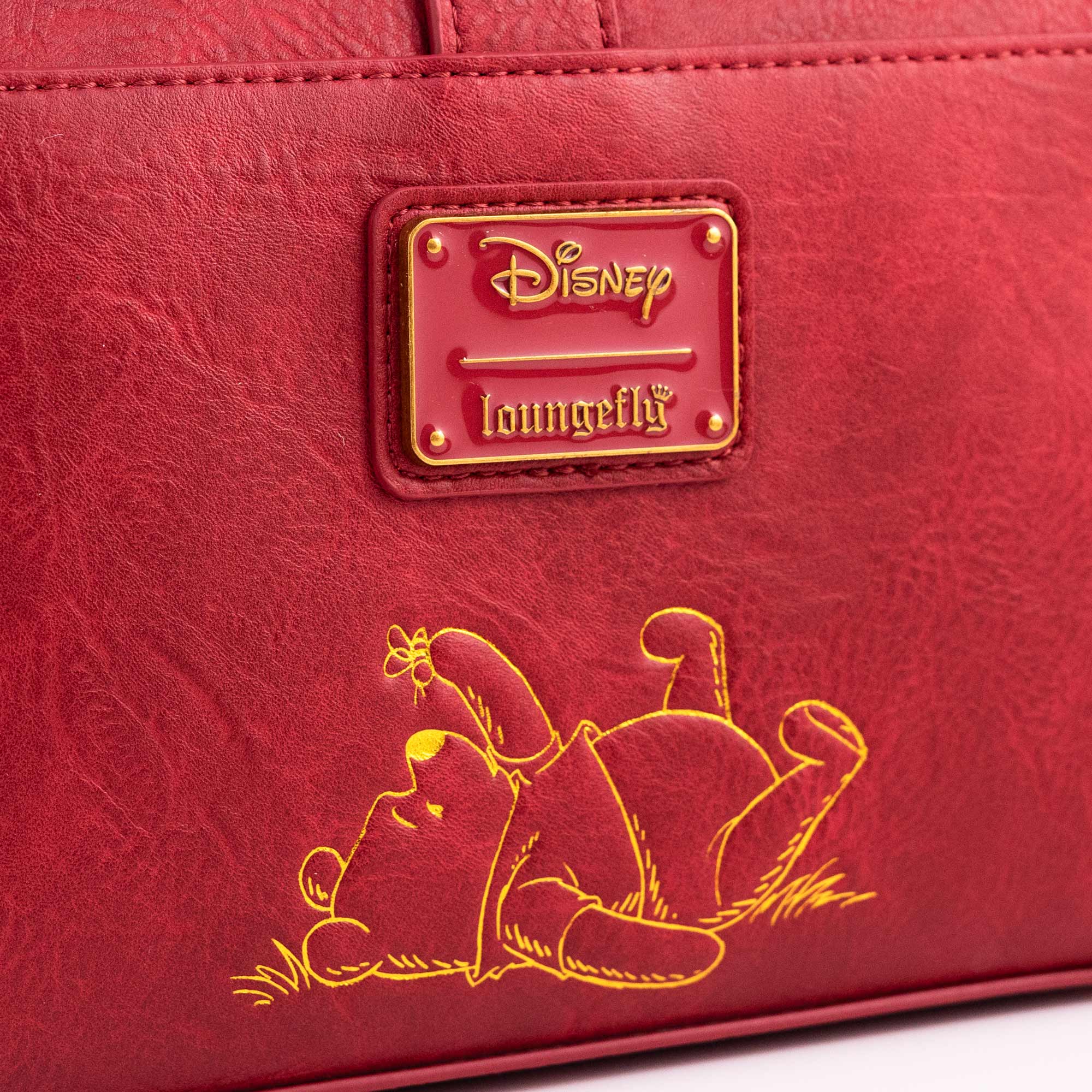 Loungefly x Disney Winnie the Pooh Minimalist Honeycomb Quilted Handbag - GeekCore