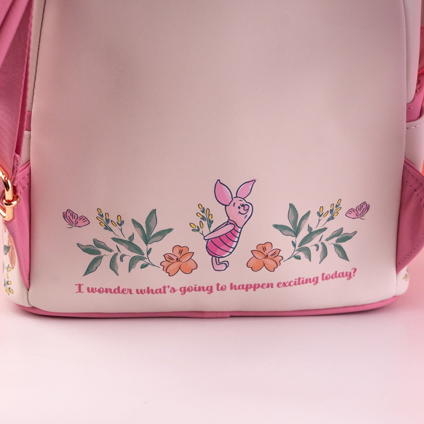 Loungefly x Disney Winnie the Pooh Piglet Floral Mini Backpack - GeekCore