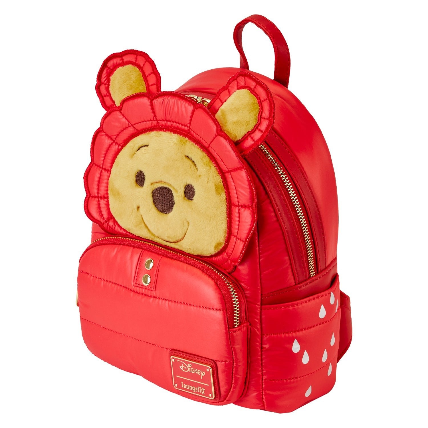 Loungefly x Disney Winnie the Pooh Puffer Jacket Cosplay Mini Backpack - GeekCore