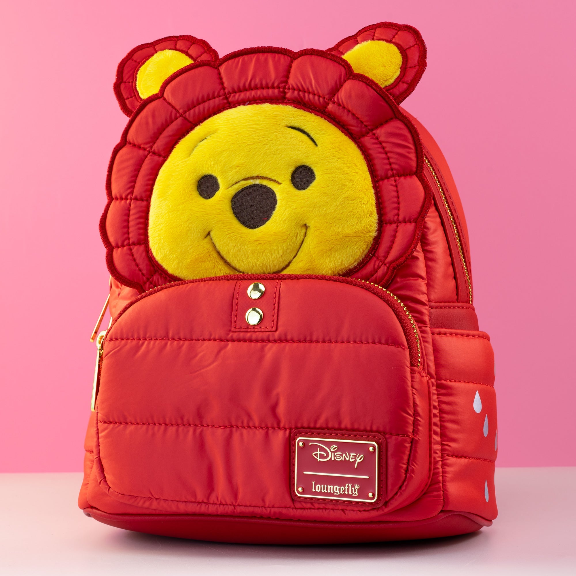 Loungefly x Disney Winnie the Pooh Puffer Jacket Cosplay Mini Backpack - GeekCore