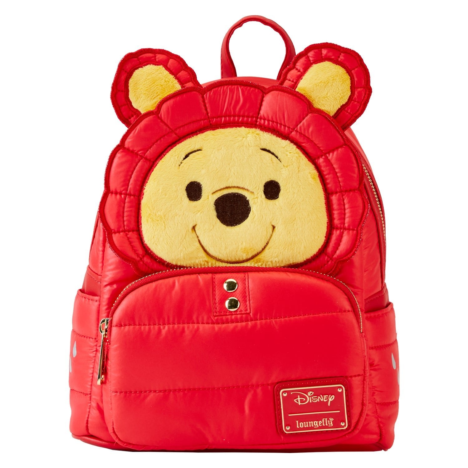 Loungefly x Disney Winnie the Pooh Puffer Jacket Cosplay Mini Backpack - GeekCore