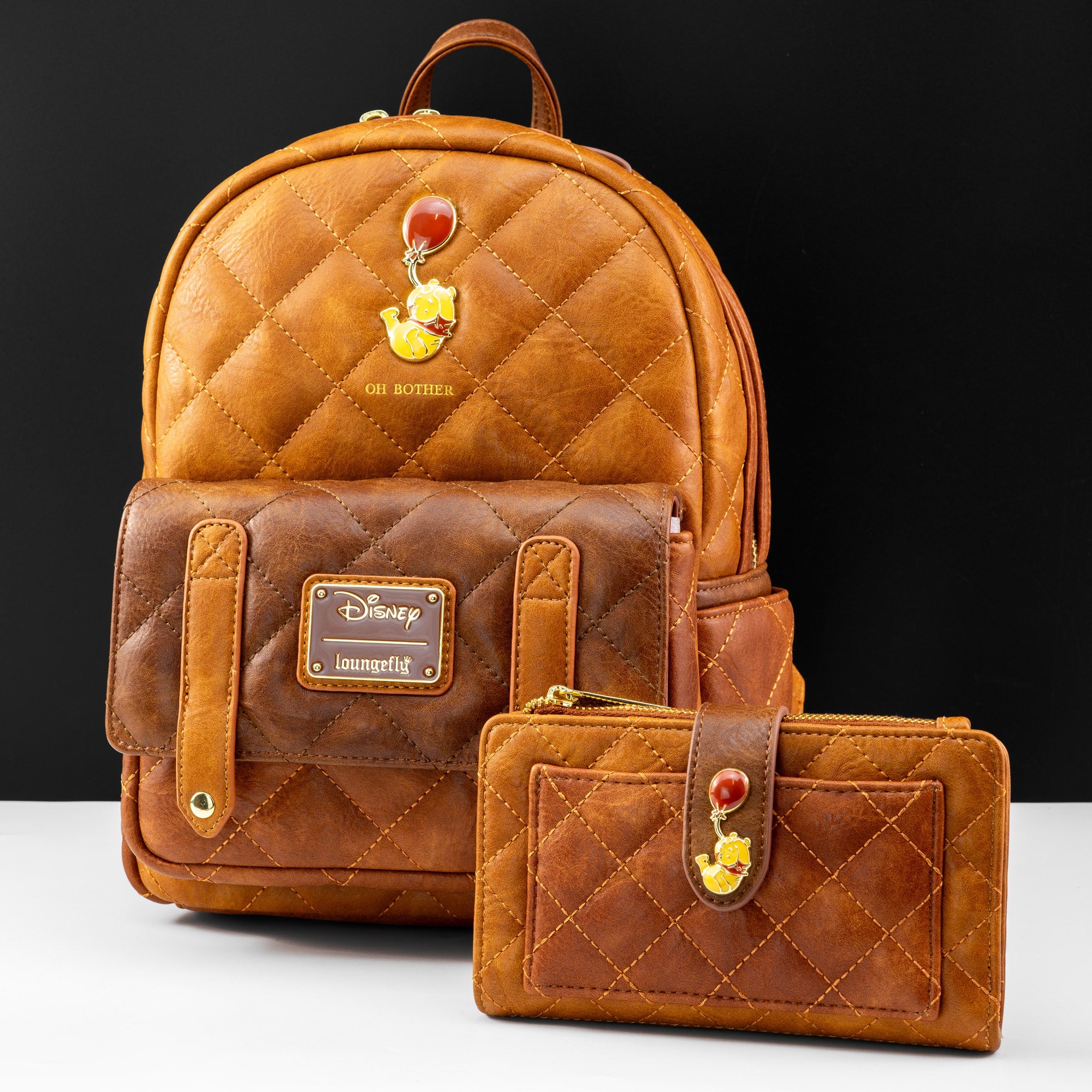 Loungefly x Disney Winnie the Pooh Quilted Flap Wallet - GeekCore