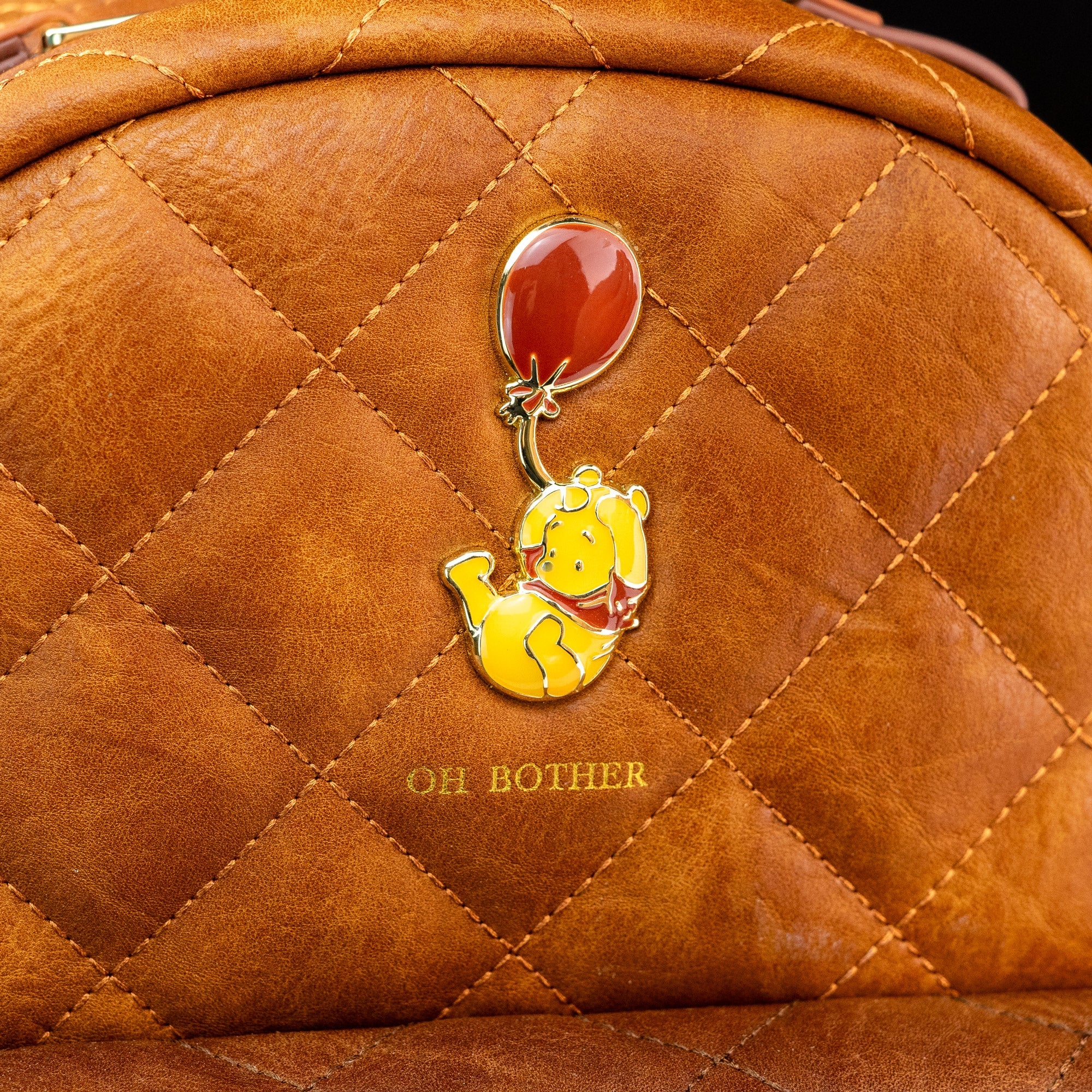 Loungefly x Disney Winnie the Pooh Quilted Mini Backpack - GeekCore