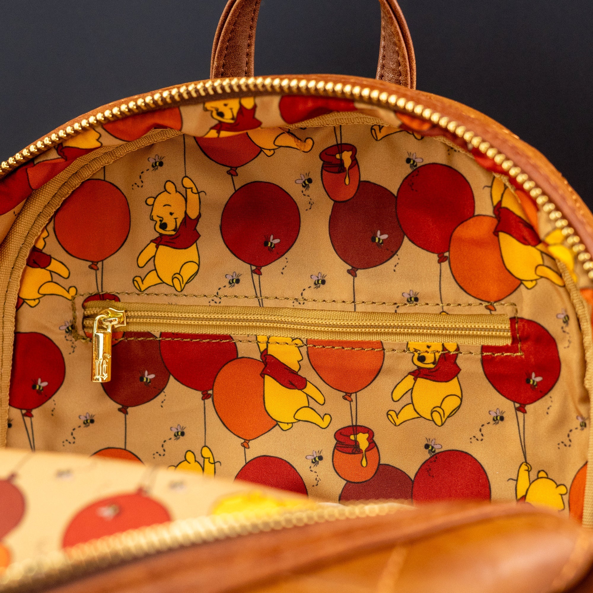 Loungefly x Disney Winnie the Pooh Quilted Mini Backpack - GeekCore