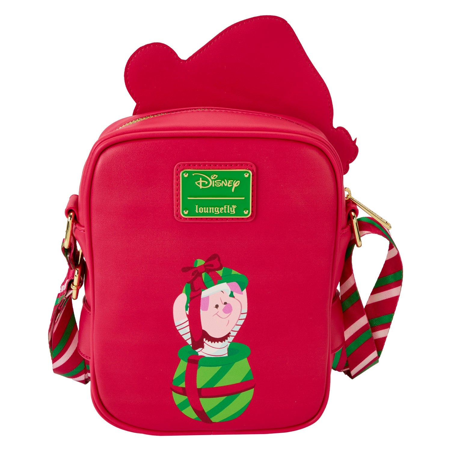 Loungefly x Disney Winnie the Pooh Santa Pooh Crossbuddies Bag - GeekCore