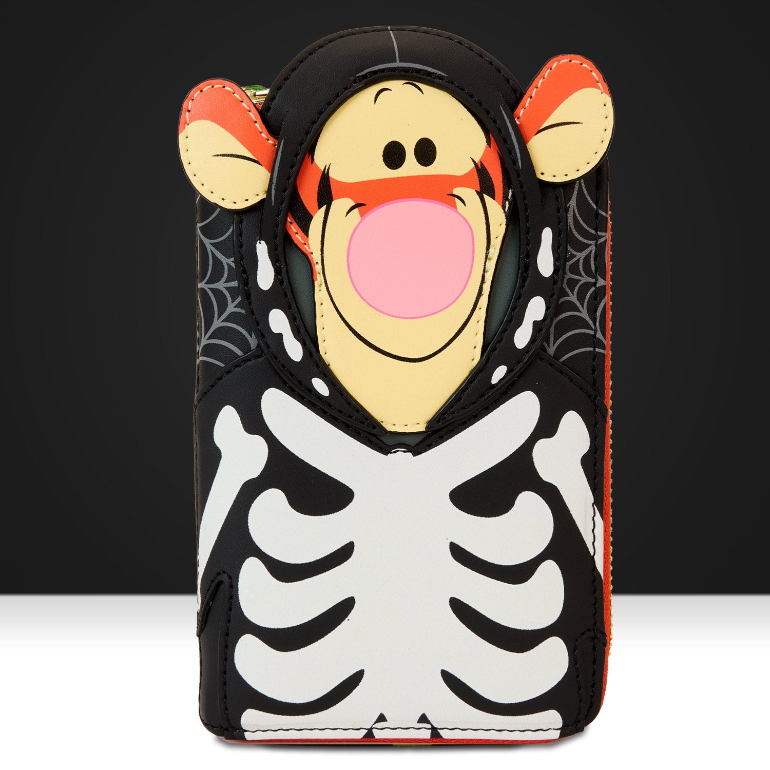 Loungefly x Disney Winnie the Pooh Skeleton Tigger Zip Around Wallet - GeekCore