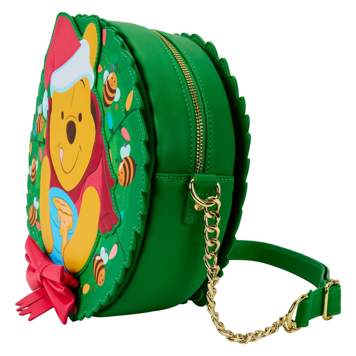 Loungefly x Disney Winnie the Pooh Stuck In Wreath Crossbody Bag - GeekCore