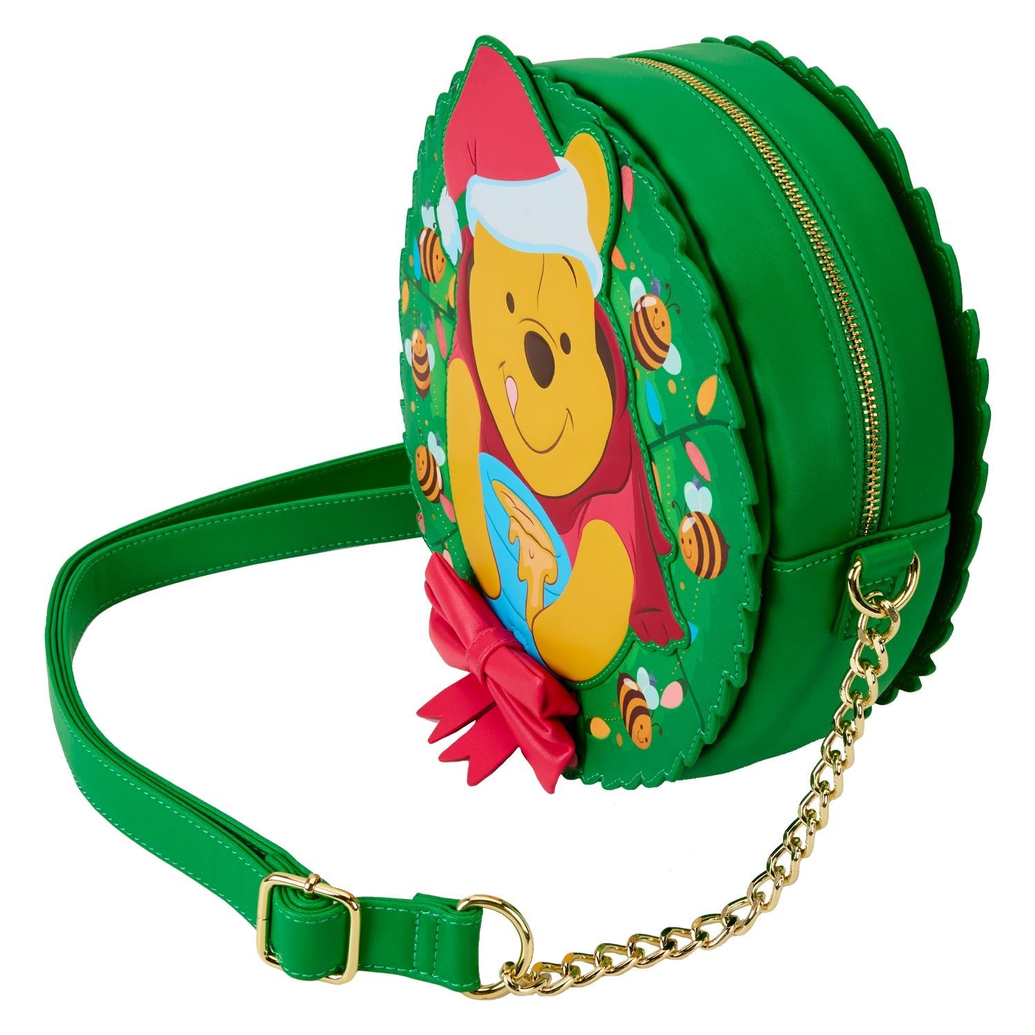 Loungefly x Disney Winnie the Pooh Stuck In Wreath Crossbody Bag - GeekCore