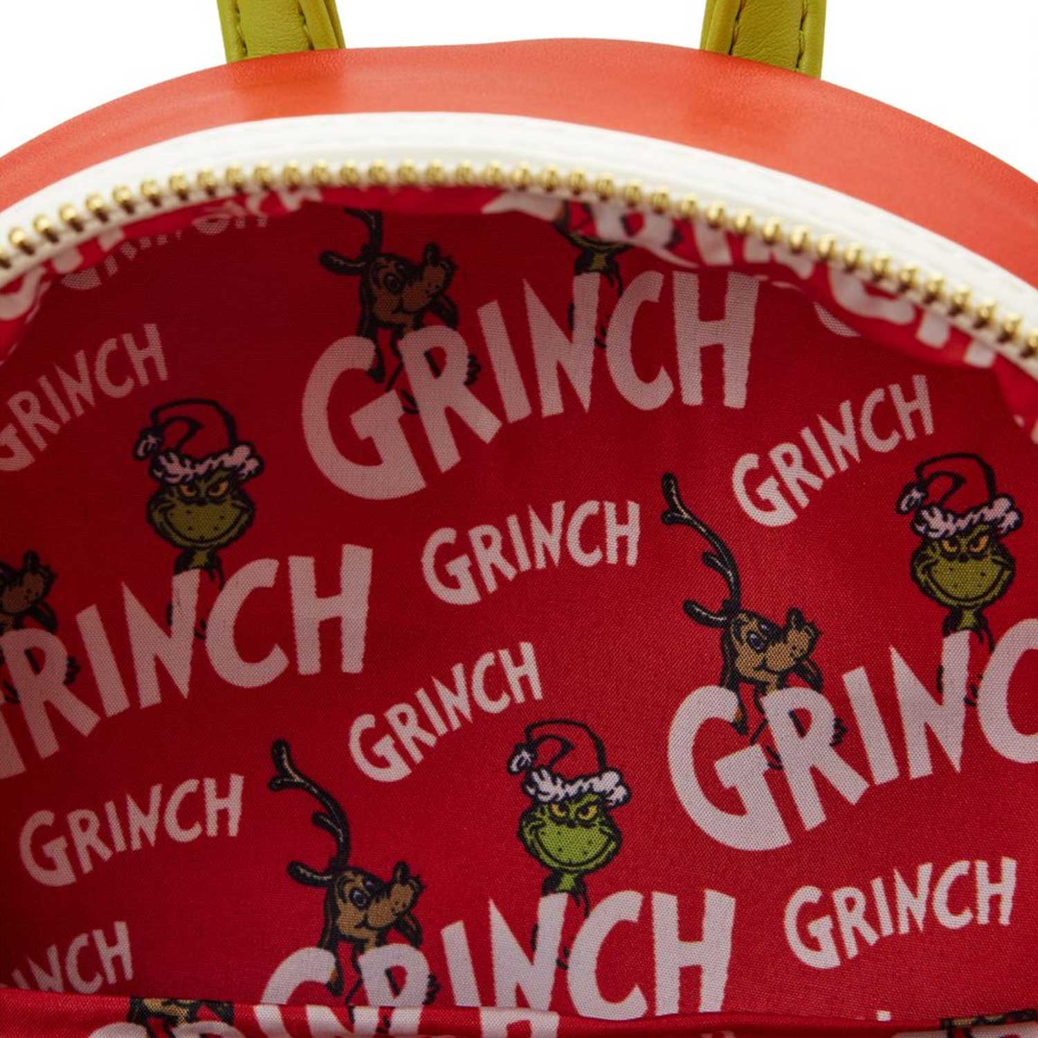 Loungefly x Dr Seuss Grinch Santa Lenticular Mini Backpack - GeekCore