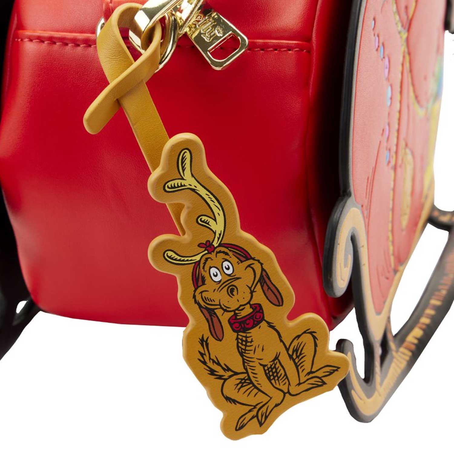 Loungefly x Dr Seuss Grinch Sleigh Crossbody Bag - GeekCore