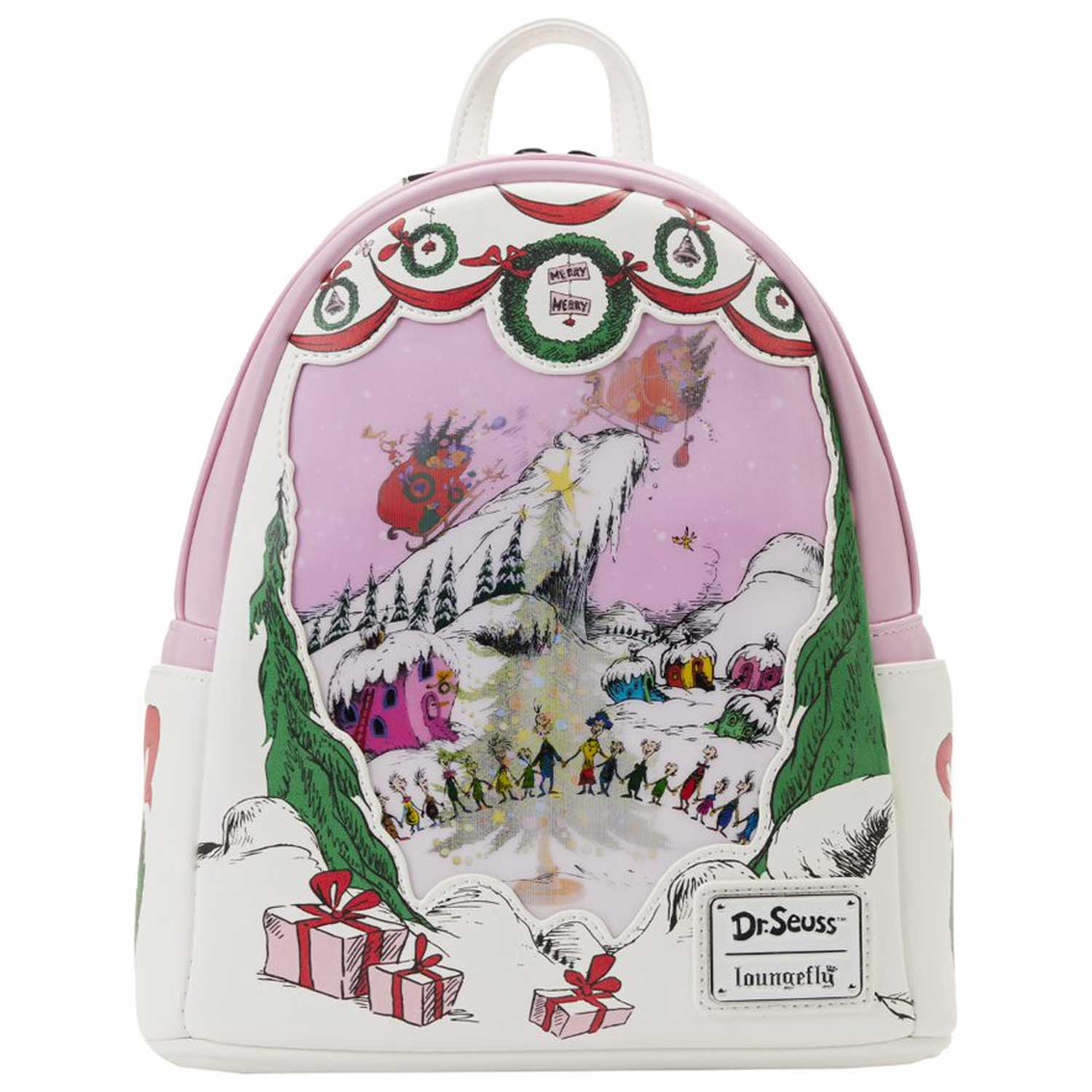 Loungefly x Dr Seuss Grinch Whoville Mini Backpack - GeekCore