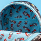 Loungefly x Dr. Seuss The Cat in the Hat AOP Mini Backpack - GeekCore