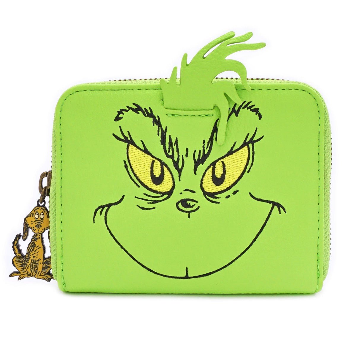 Loungefly X Dr. Seuss The Grinch Cosplay Zip Around Purse - GeekCore