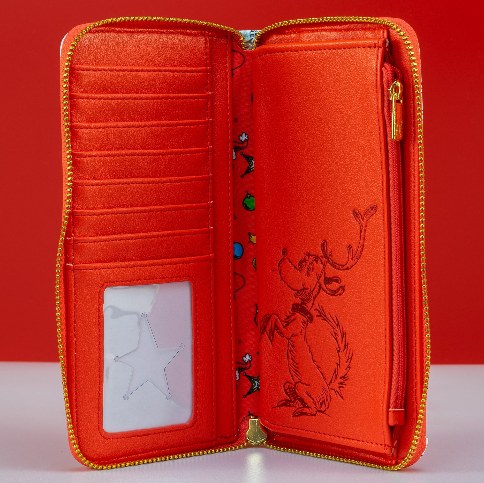 Loungefly x Dr Seuss The Grinch Loves the Holidays Purse - GeekCore