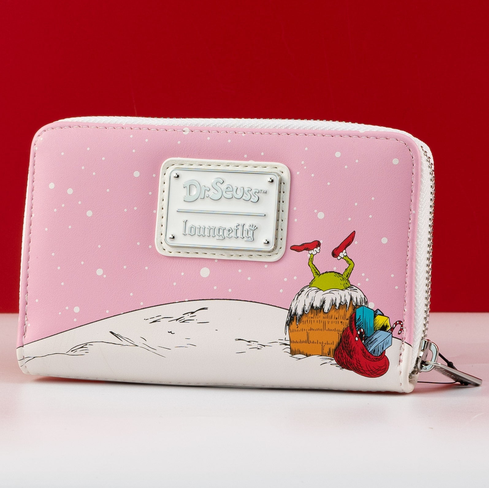 Loungefly x Dr Seuss The Grinch Pastel Sleigh Wallet - GeekCore