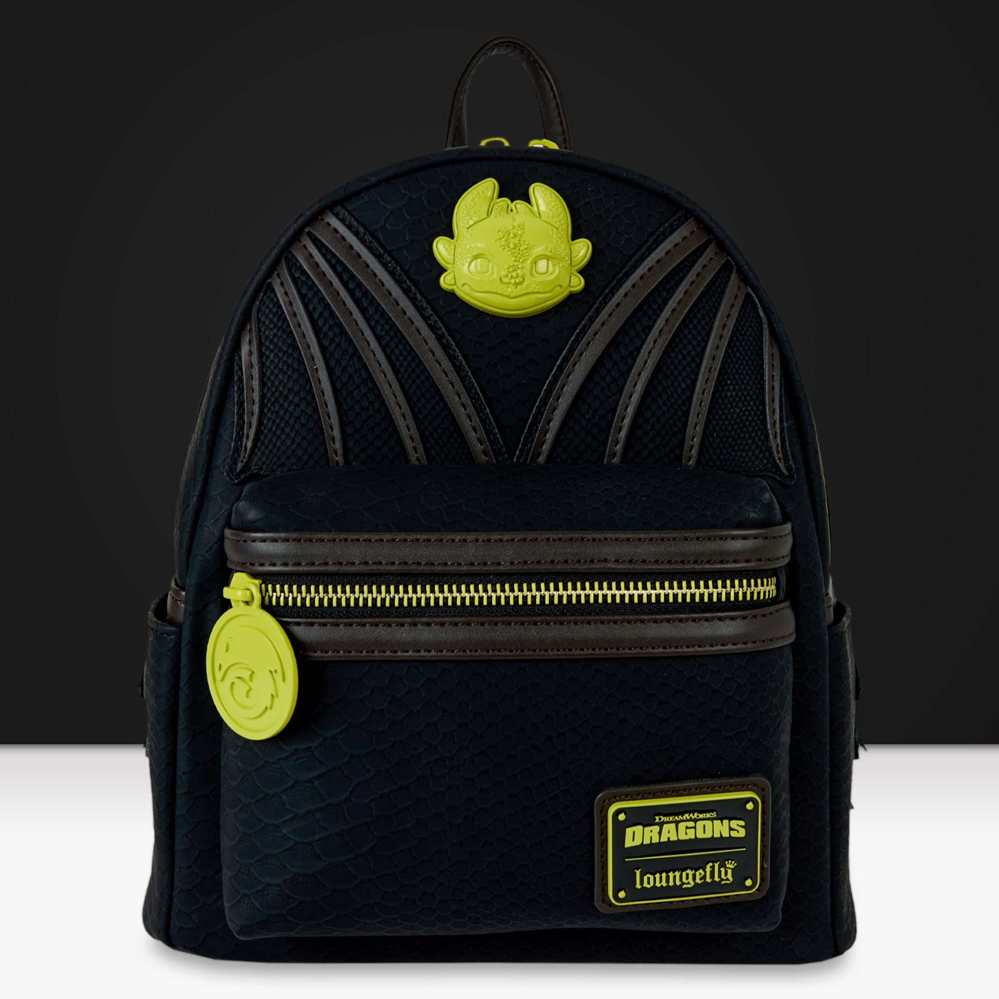Loungefly x Dreamworks How To Train Your Dragon Scale Mini Backpack - GeekCore