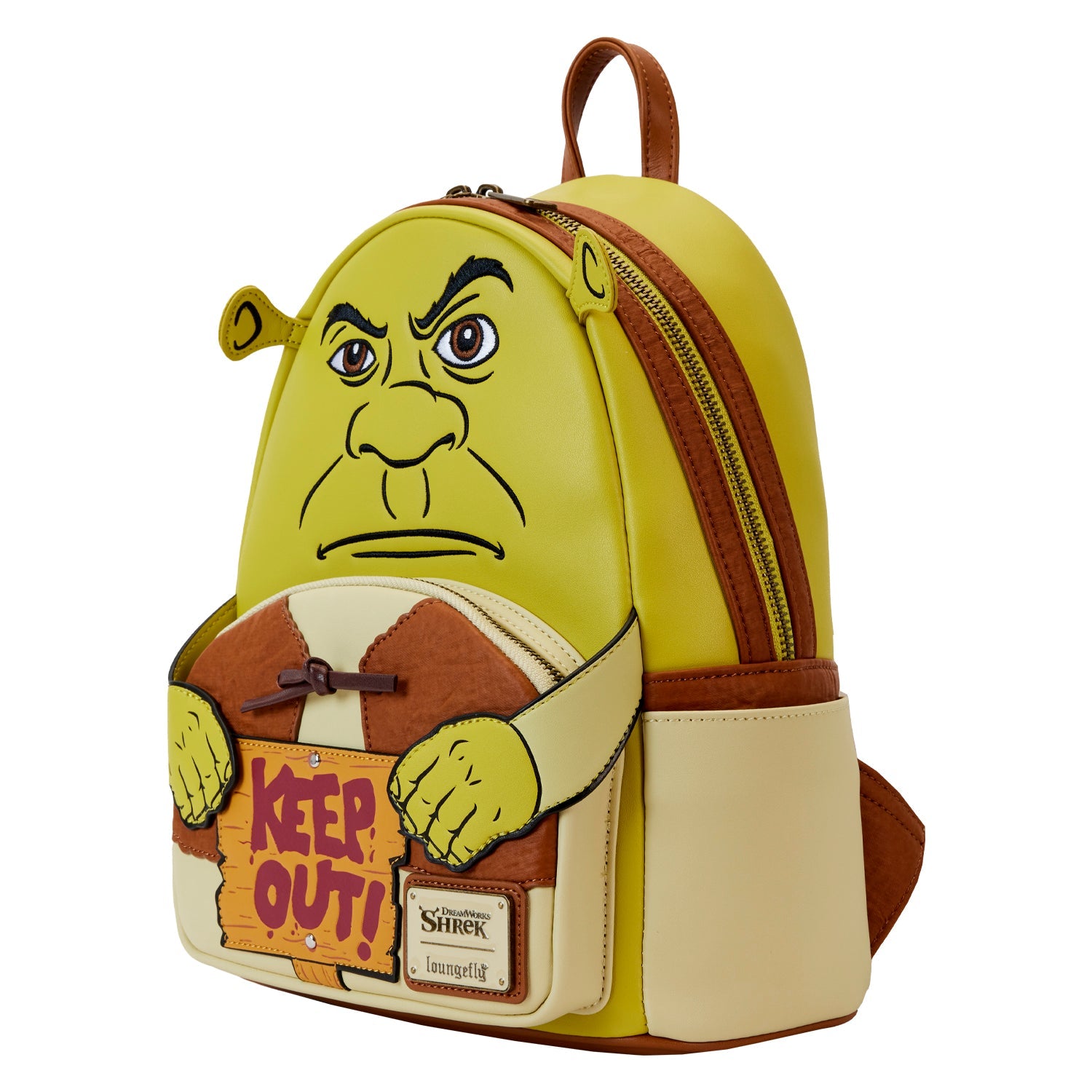 Loungefly x Dreamworks Shrek Keep Out Cosplay Mini Backpack - GeekCore