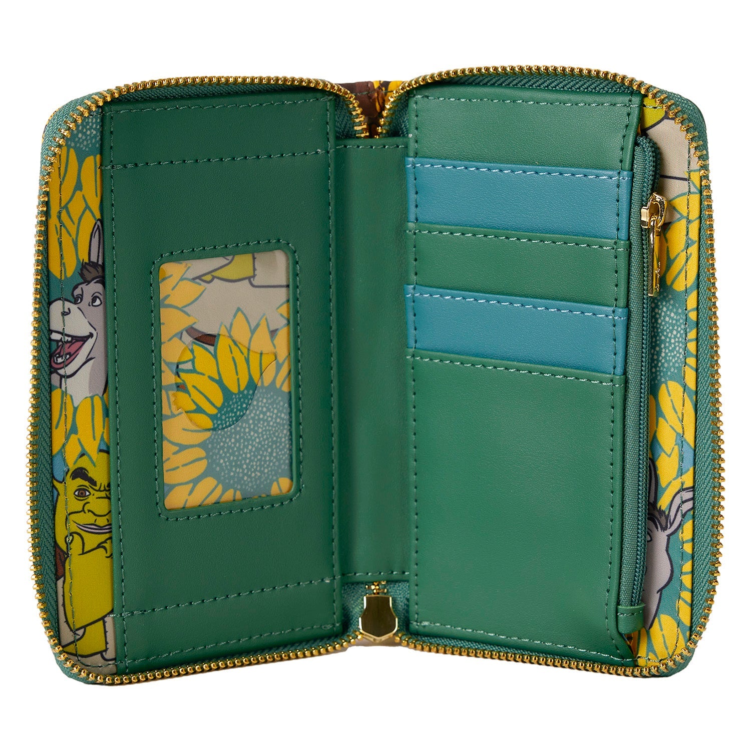 Loungefly x Dreamworks Shrek Spring Vibes Zip - Around Wallet - GeekCore