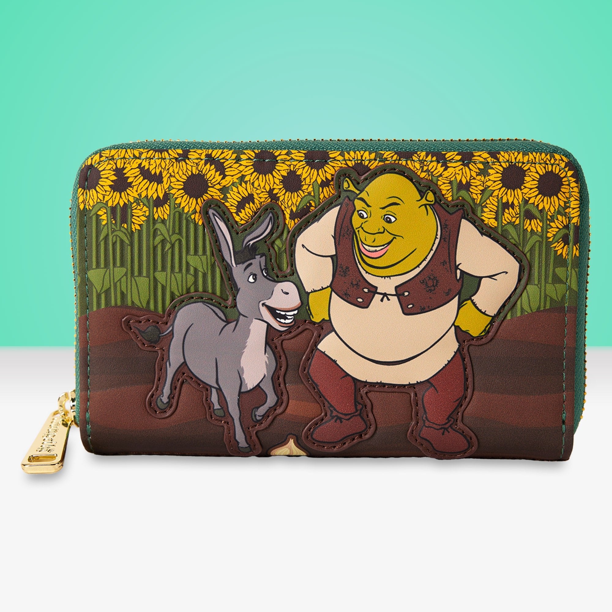 Loungefly x Dreamworks Shrek Spring Vibes Zip - Around Wallet - GeekCore