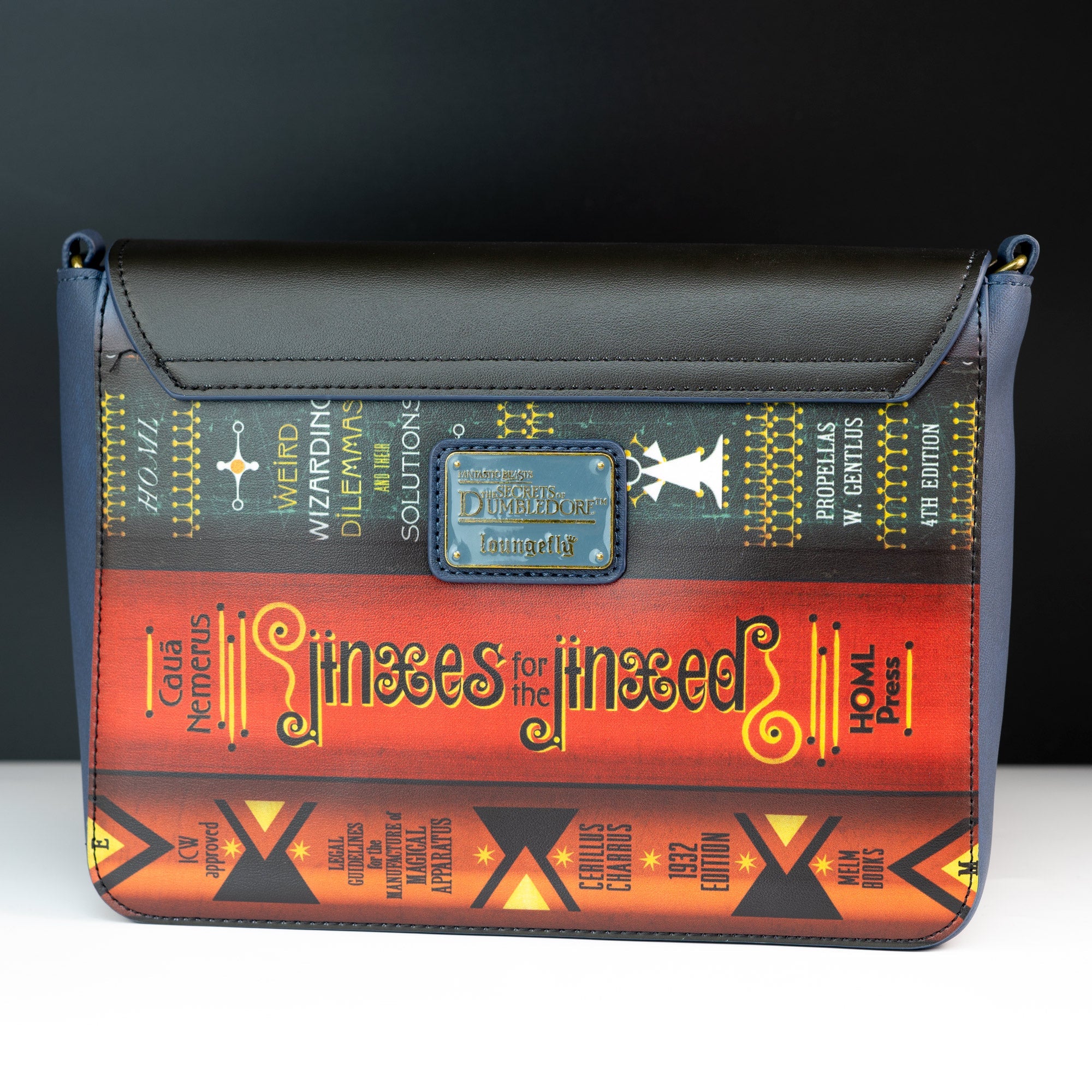 Loungefly x Fantastic Beasts Magical Books Crossbody Bag - GeekCore