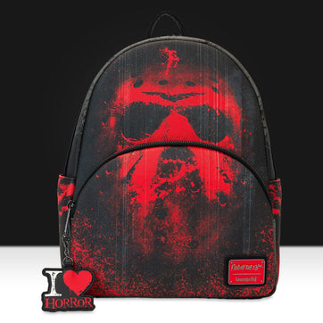 Loungefly x Friday the 13th I Heart Horror Mini Backpack - GeekCore